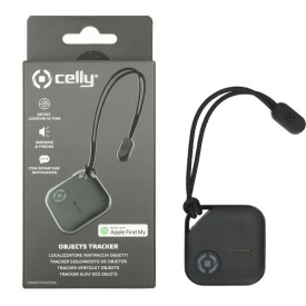 Celly smartfinder tracker, werkt via iOS "Find My" applicatie.