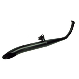 Jamarcol 22mm sidepipe E2. Zwart. Tomos A3 - A35 uitlaat.