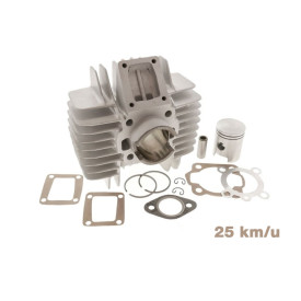 Cilinder 50cc 38mm Aluminium Nicasil. A-kwaliteit. Tomos A3-A35-A52. Snor 25 km/u. Snelle cilinder.