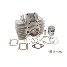 Cilinder 50cc 38mm Aluminium Nicasil. A-kwaliteit. Tomos A3-A35-A52. Brom 45 km/u. Snelle cilinder.