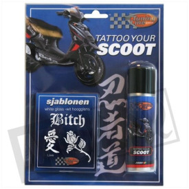 Stickers & stickerset - Styling & tuning - Accessoires - Tomos Luxe  onderdelen