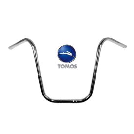 Stuur Tomos chopper Ape hanger chroom 38cm hoog