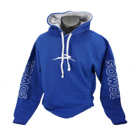 Tomos Hoodie zwart of blauw maat XL