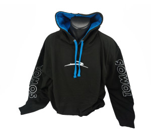 Tomos Hoodie zwart of blauw maat M