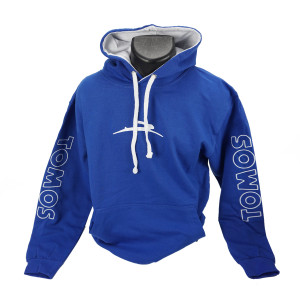 Tomos Hoodie zwart of blauw maat XL