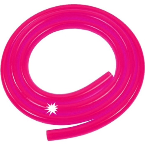 Benzineslang 5x8mm day glow pink per 1m (